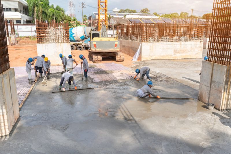 Concrete Installation detail